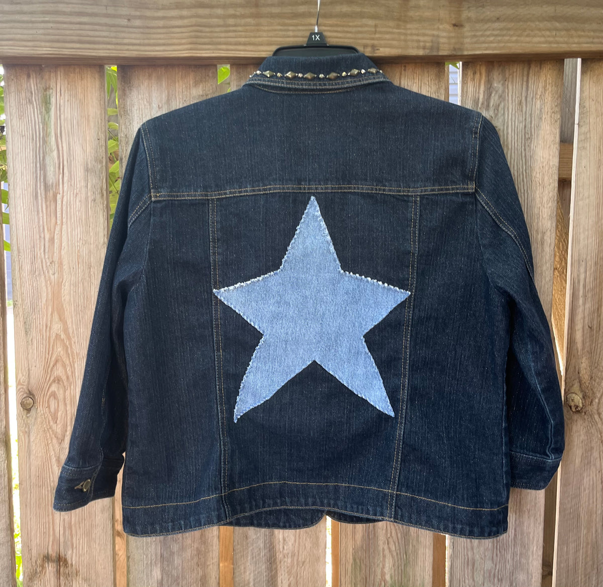 Starry Denim Jacket | Women's XL