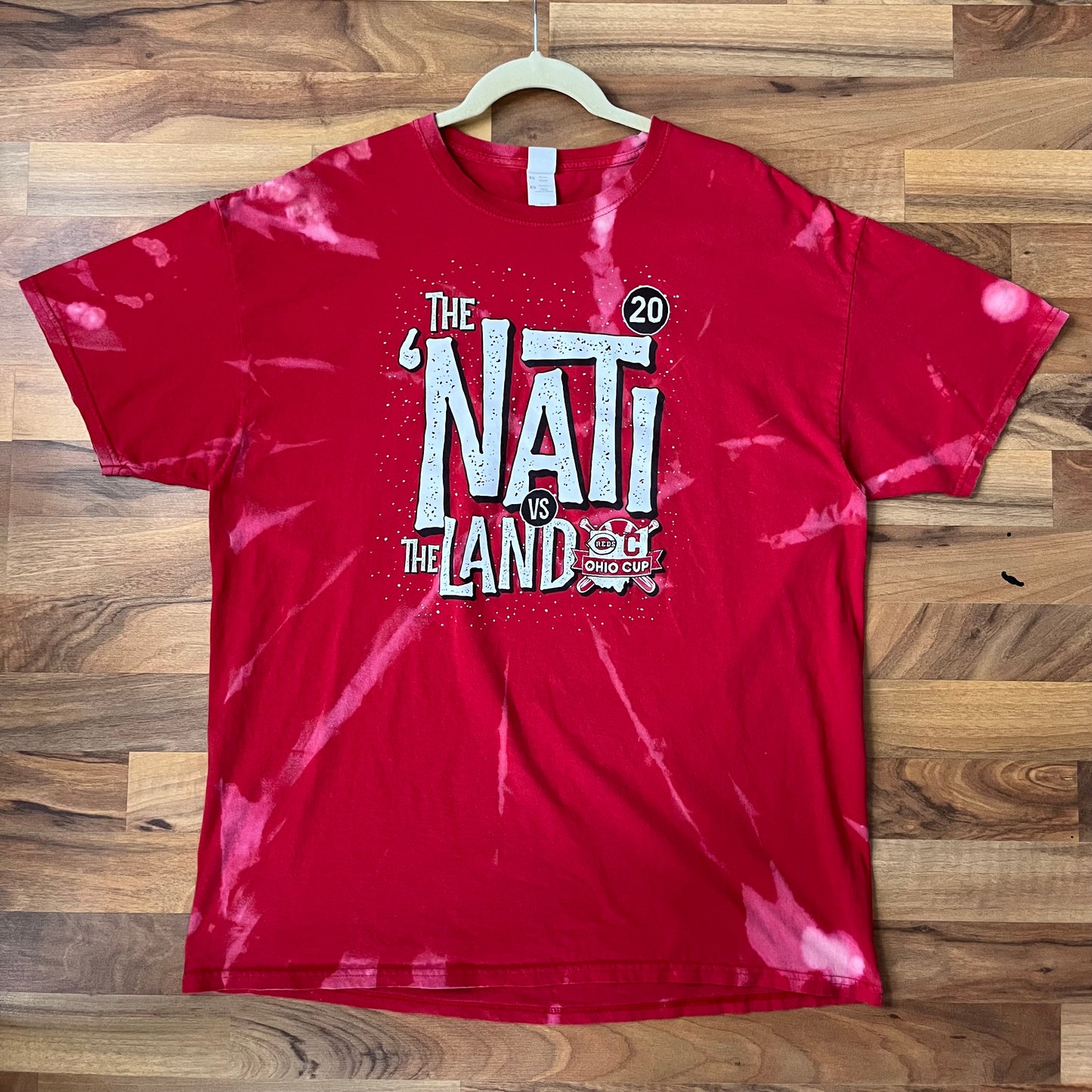 Bleached Cincy Reds X CLE Tee | XL