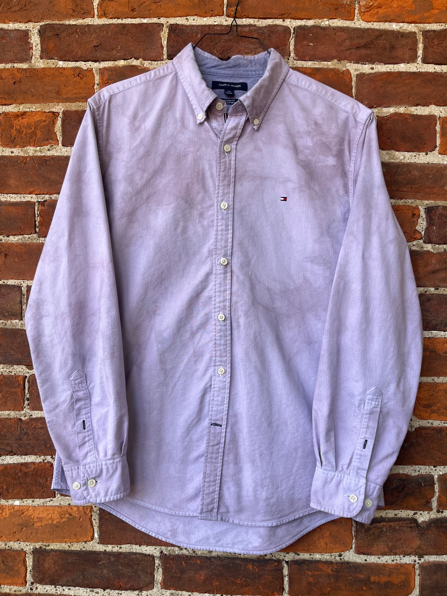 Purple Dyed Oxford | L