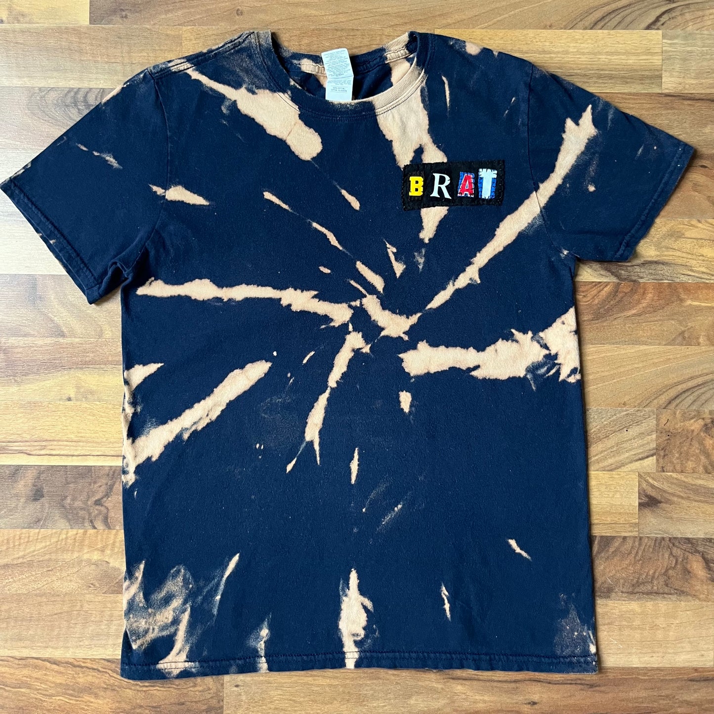 Bleached BRAT Ransom Tee | M