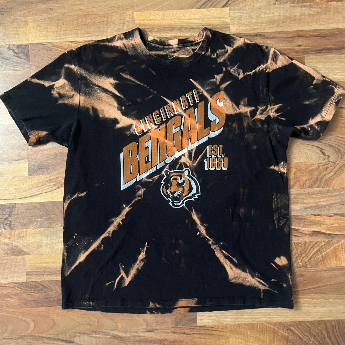 Bleached Bengals Tee | XL