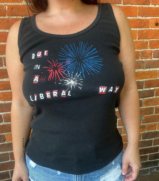 BUT IN A LIBERAL WAY Vintage Ransom Tank | Women's S