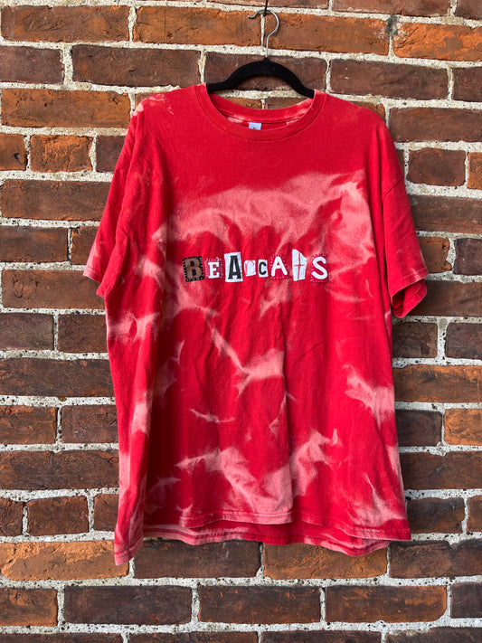 Bleached BEARCATS Ransom Tee | XL