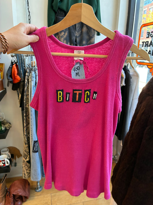 BITCH Vintage Tank | Women's Medium