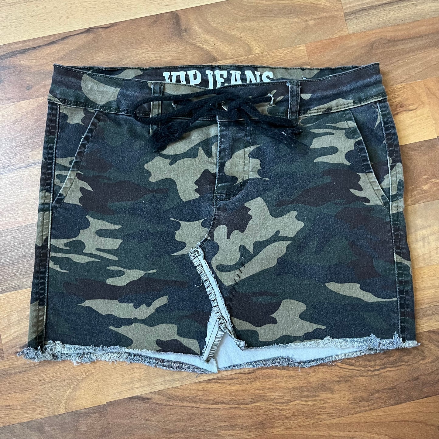 Camo Reworked Mini Skirt | W: 29