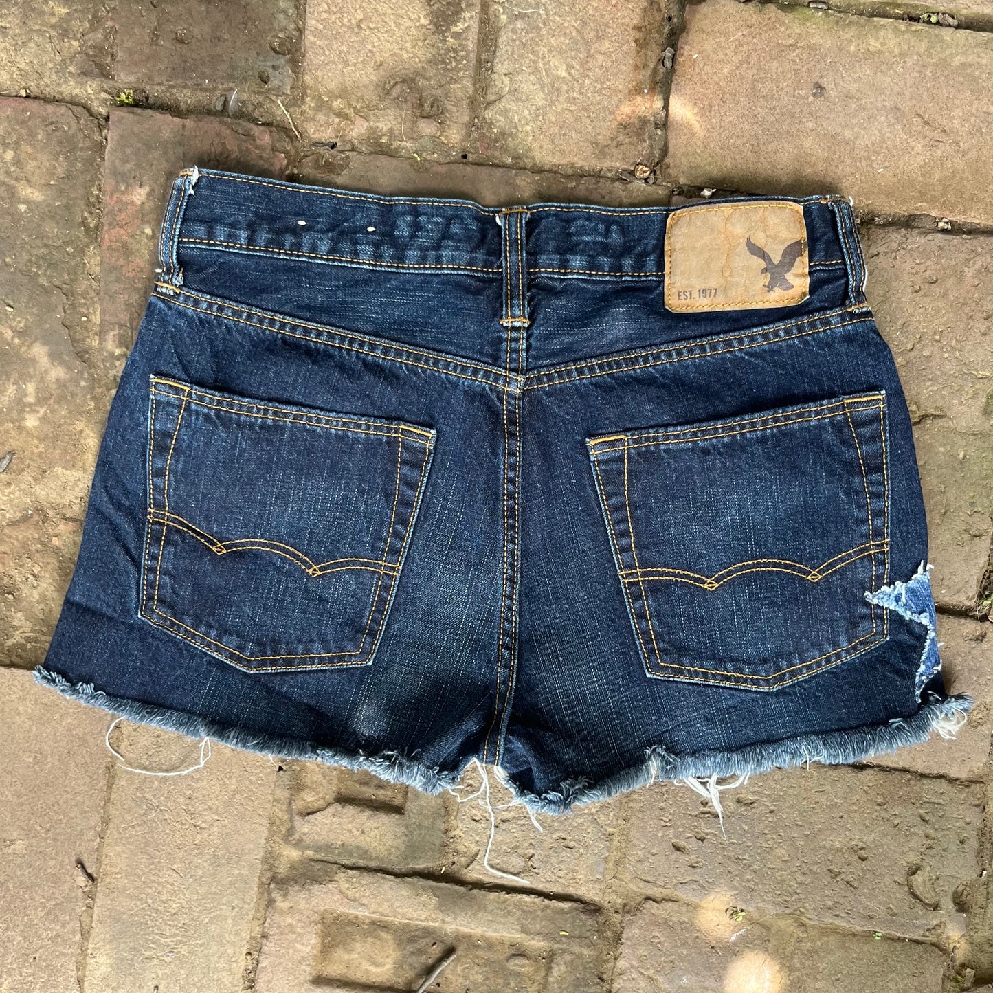 Star Patchwork Shorts | W: 30