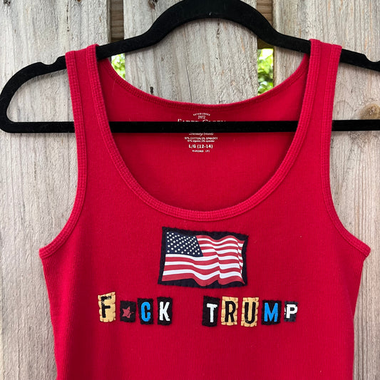 F*CK TRUMP Tank | Women's L