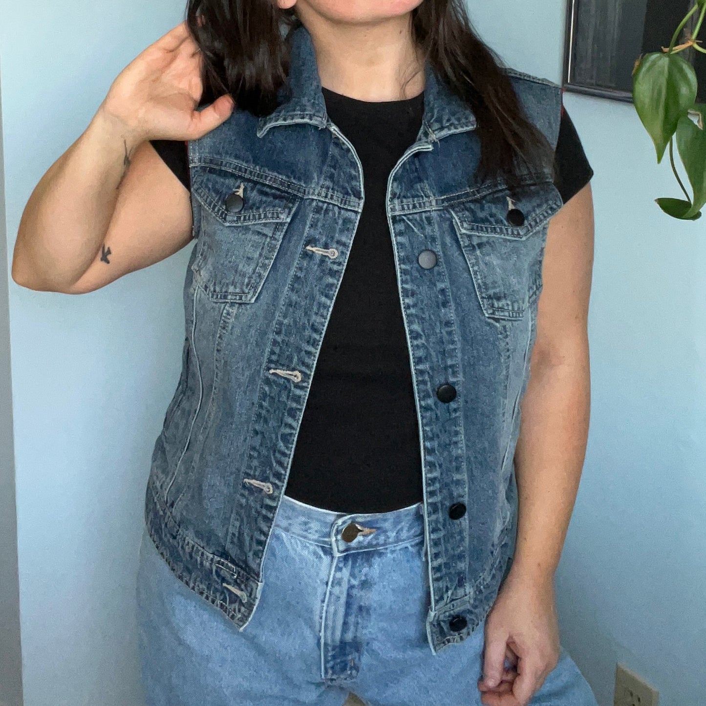 UC Bearcats Denim Vest | Women's Small