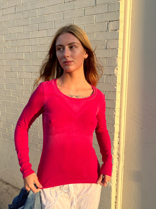 Lacey Bleached Long Sleeve | Women's Small