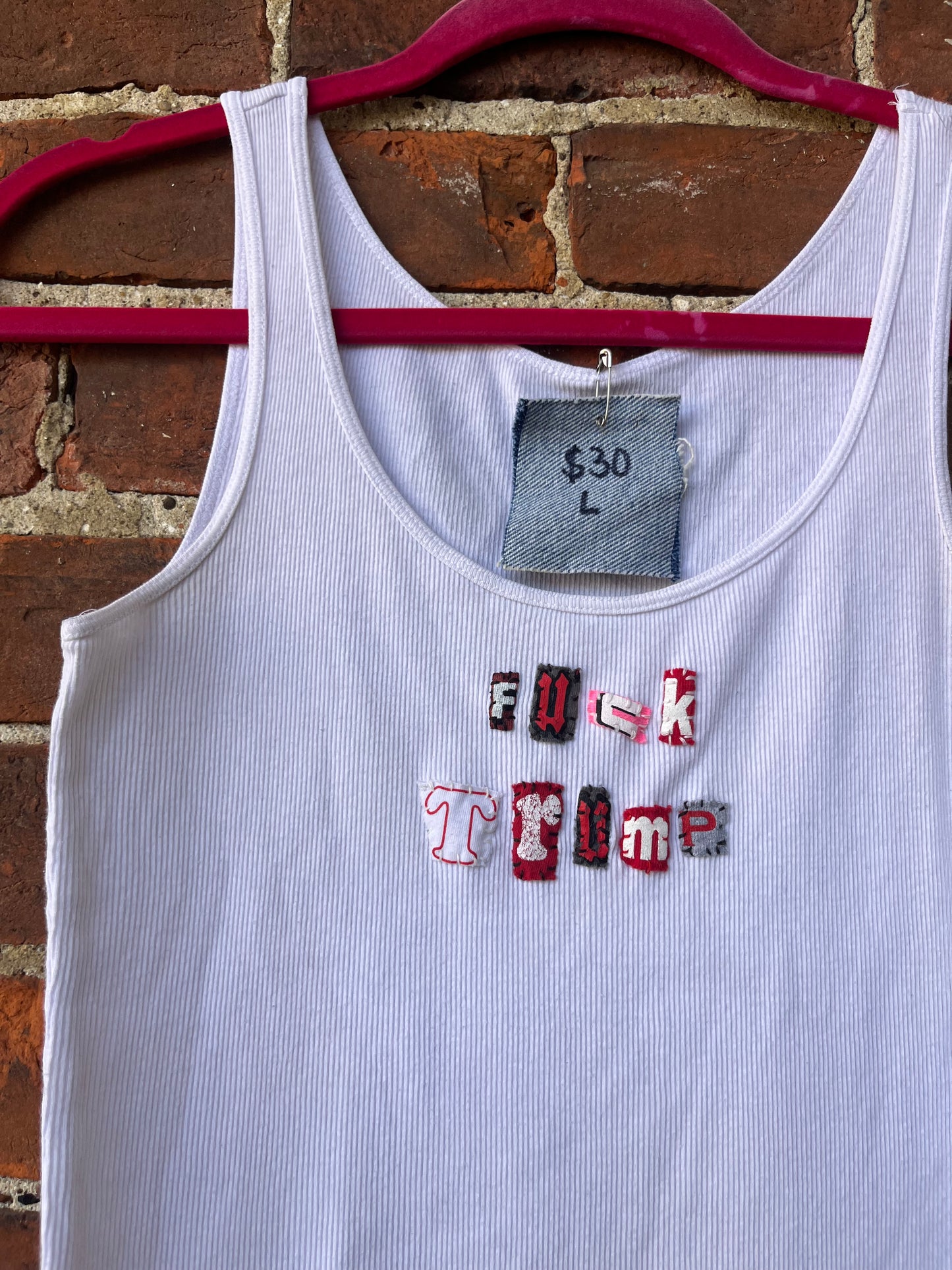 F*CK TRUMP Ransom Tank | Women's L