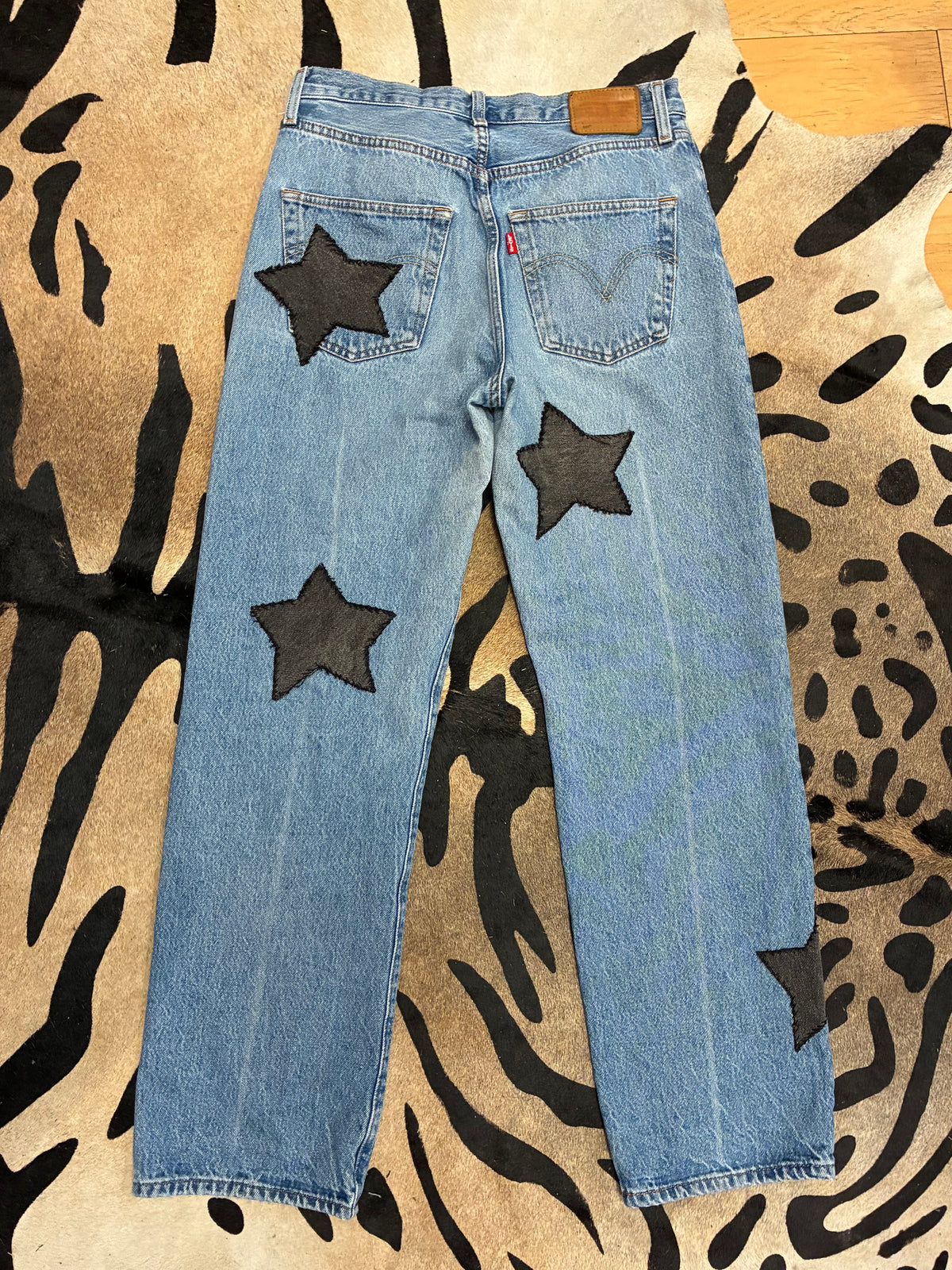 Starry Patchwork Levi's | W: 26