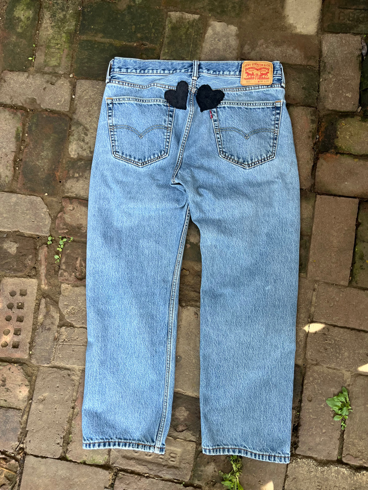 Heart Levi's Jeans | W: 36