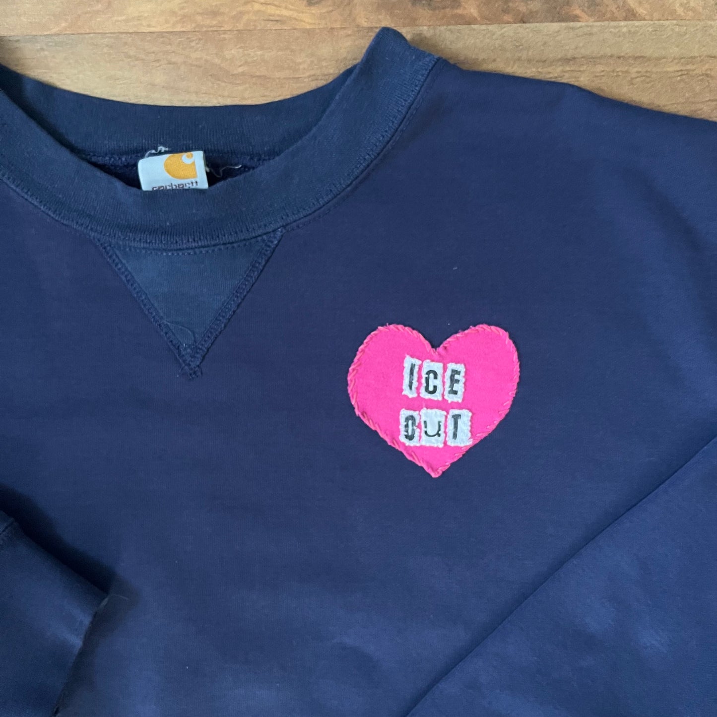 <3 ICE OUT Carhartt Crew | XL