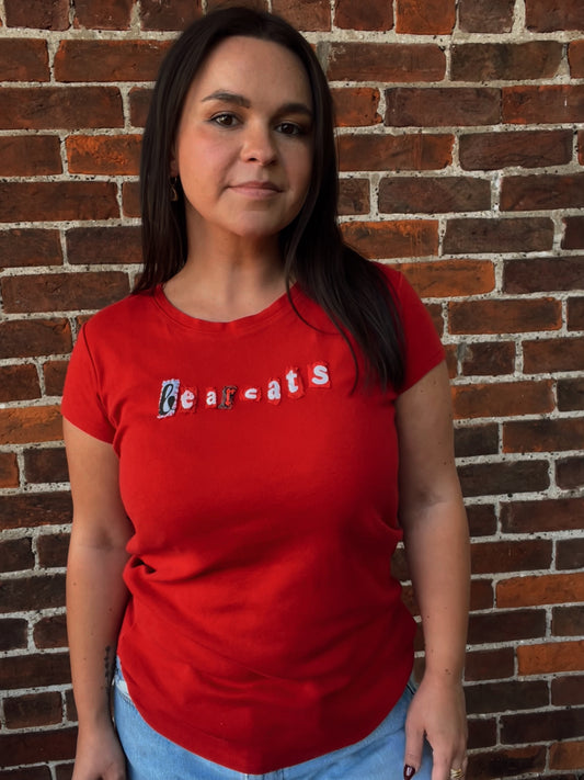 Red BEARCATS Ransom Tee | Women's L