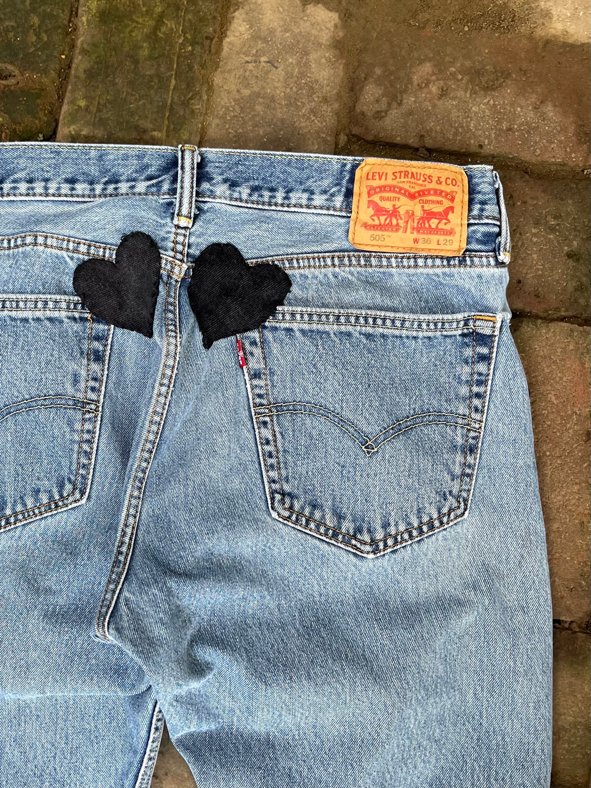 Heart Levi's Jeans | W: 36