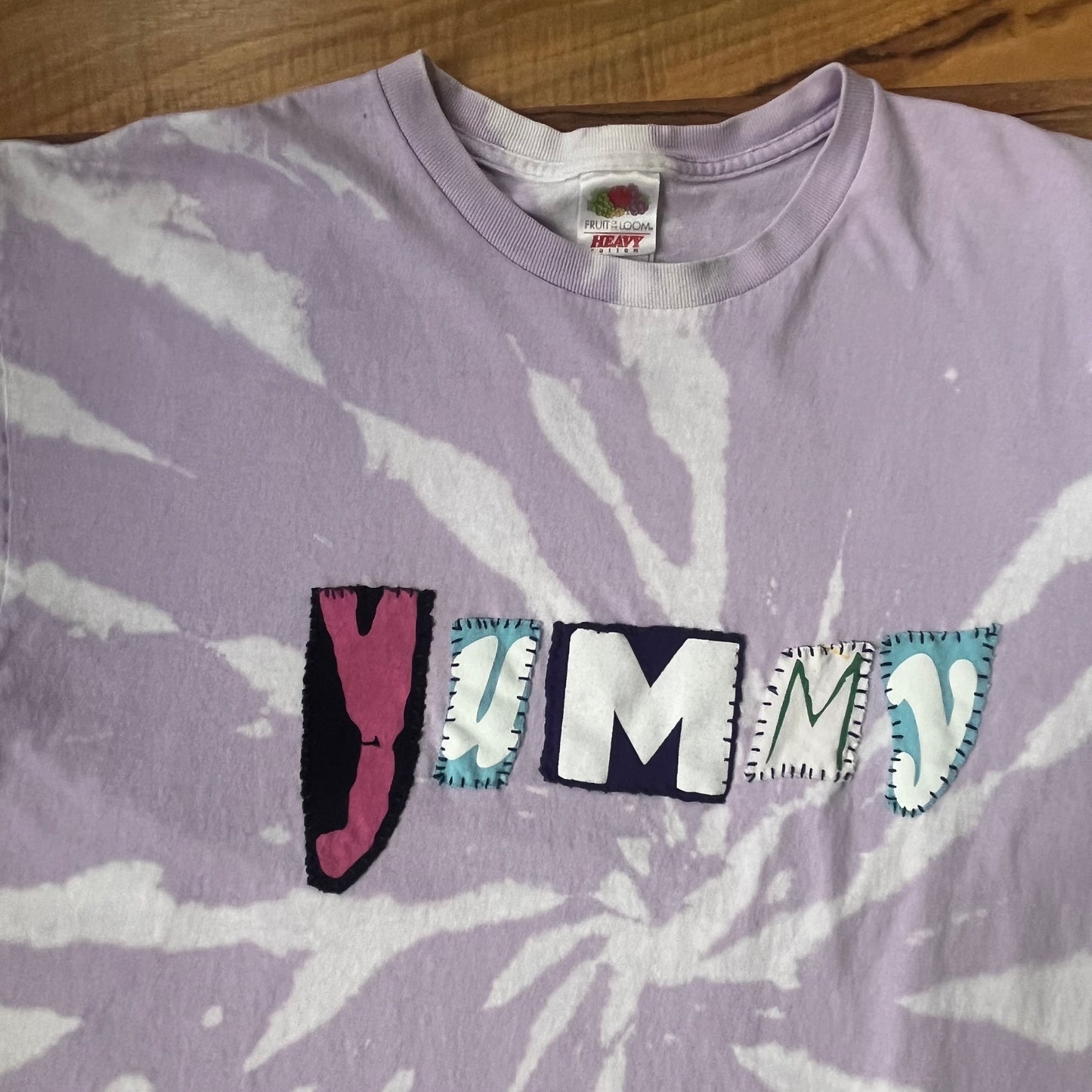 Purple Bleached YUMMY Ransom Tee | XL