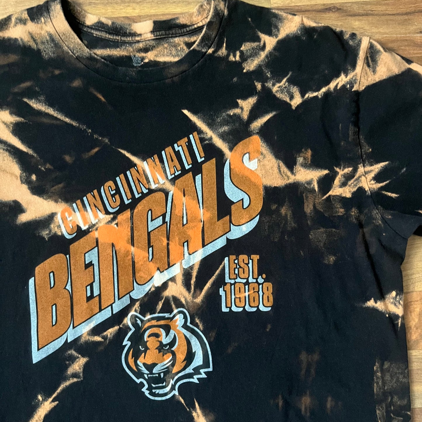 Bleached Bengals Tee | XL