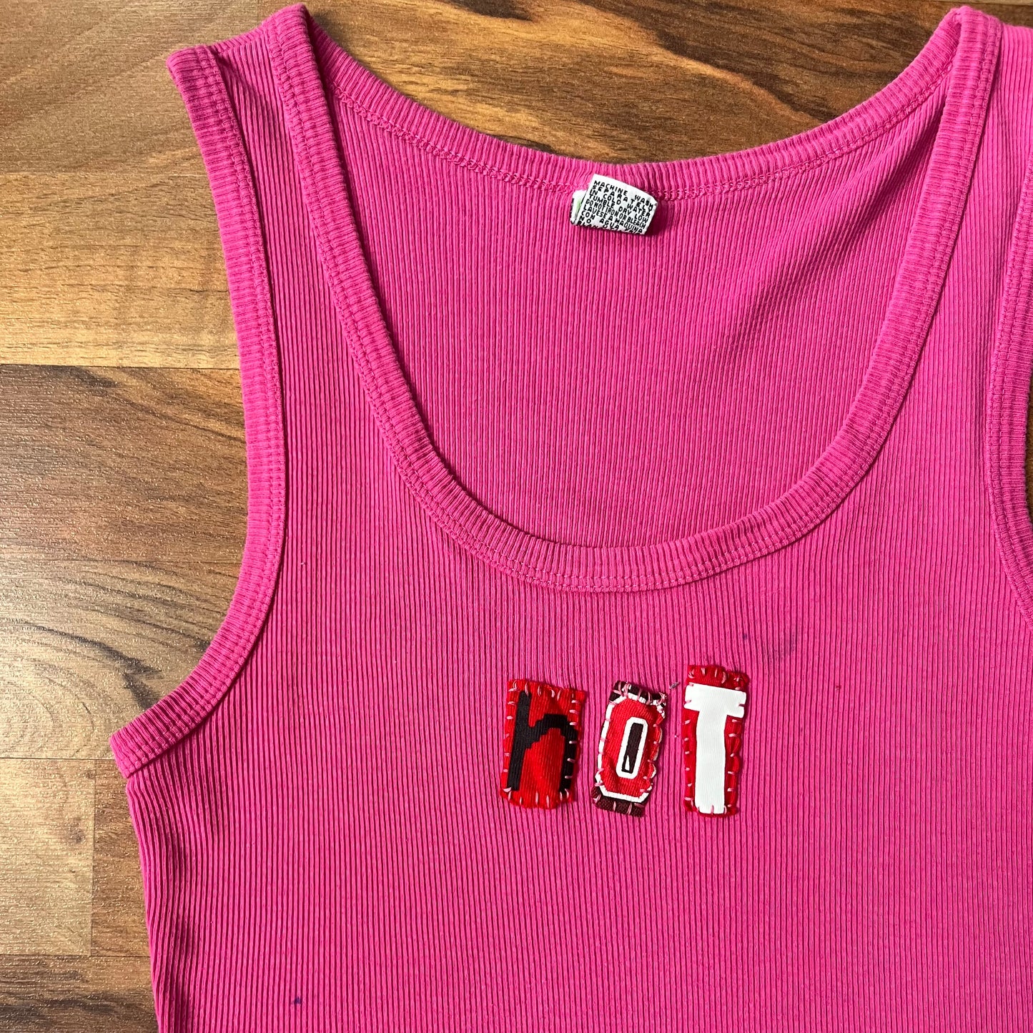 HOT Cropped Pink Ransom Tank | Women's L