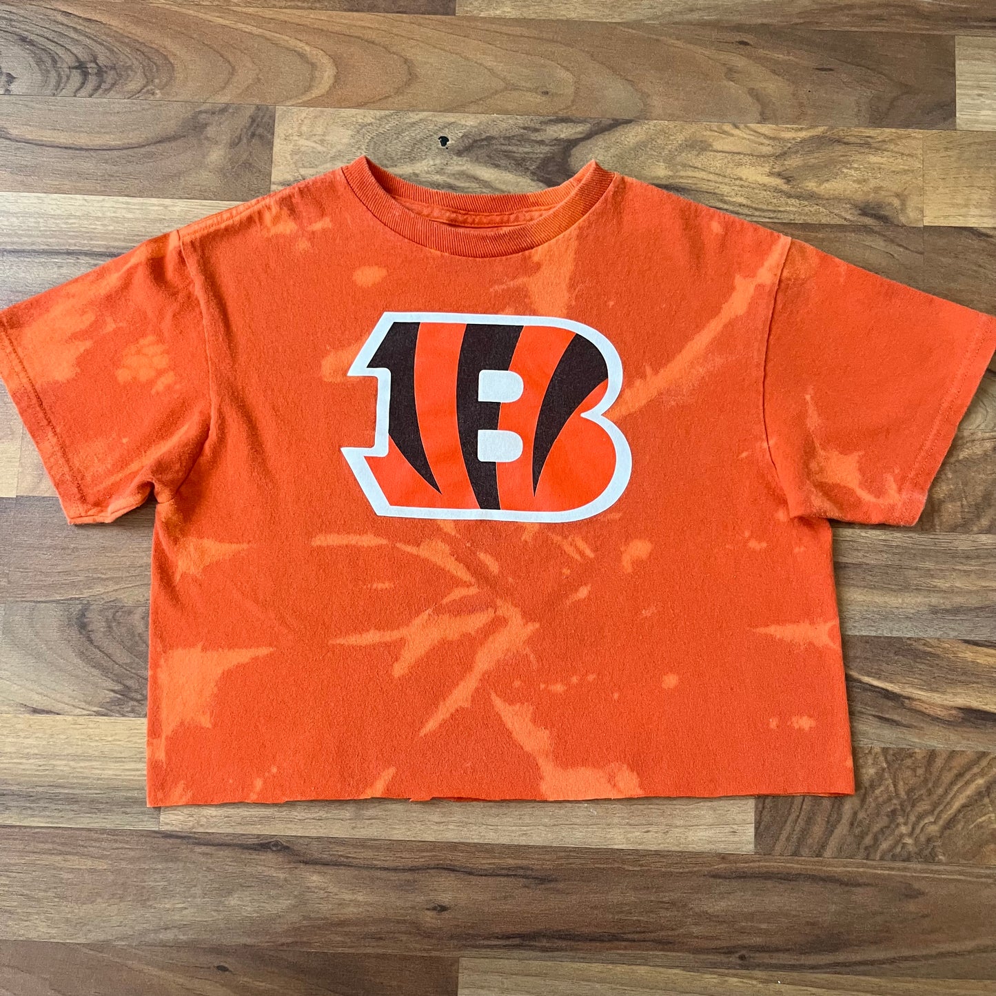 Cropped Bengals Baby Tee | Women's S