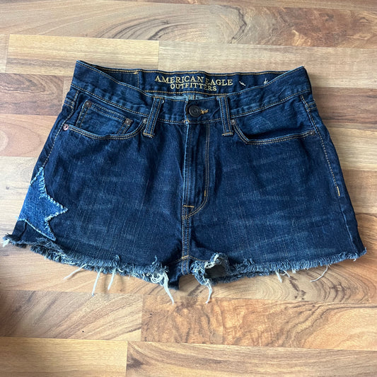 Star Patchwork Shorts | W: 30