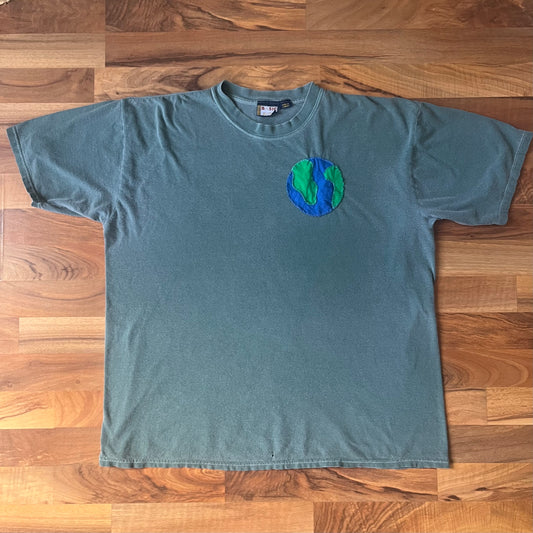 Vintage Well worn Earth Tee | XL