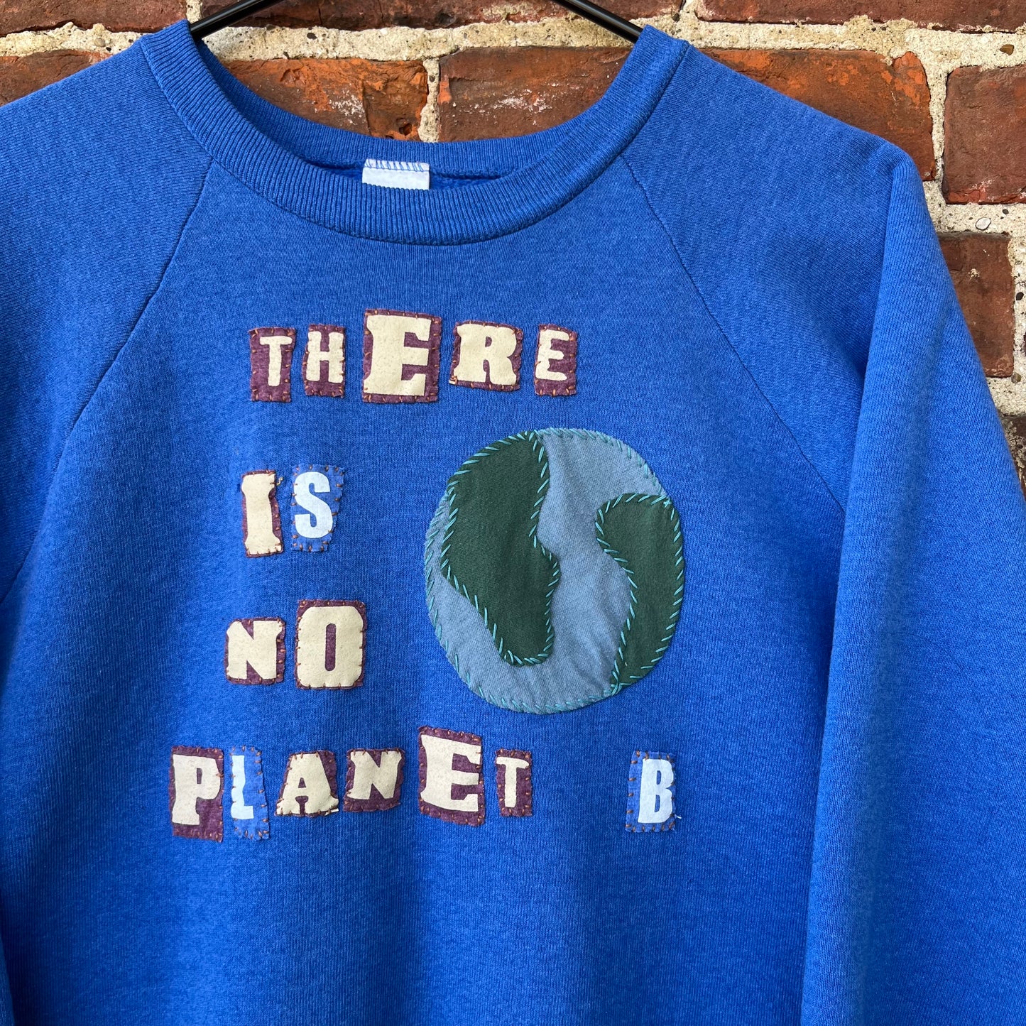 Vintage No Planet B Crew | L