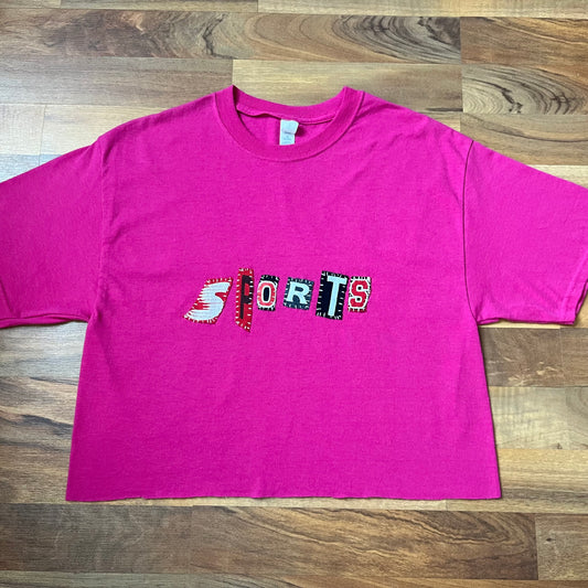 SPORTS Cropped Ransom Tee | M
