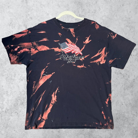 Bleached Old Navy America 2007 Tee | XL
