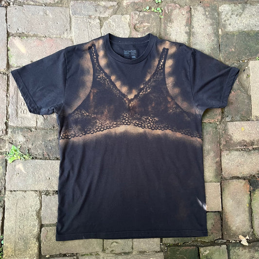 Lacey Bleached Tee | M