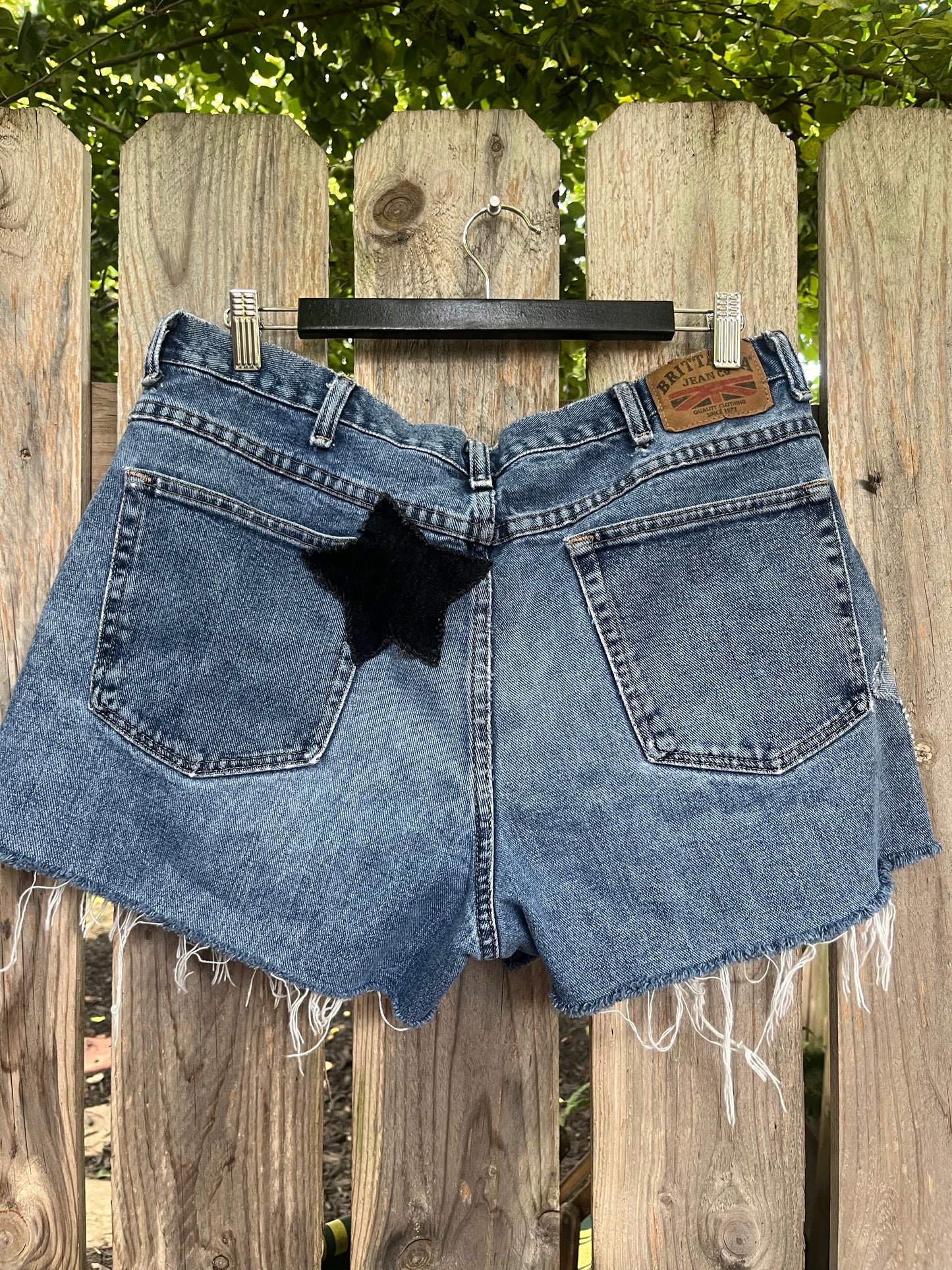 Star Patchwork Shorts | W: 36