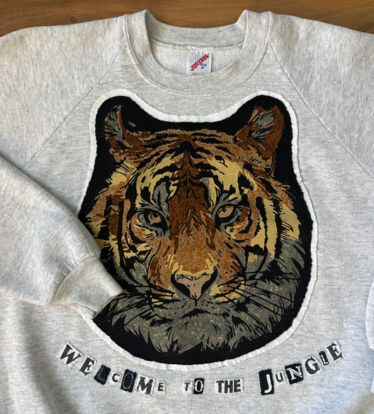 WELCOME TO THE JUNGLE Vintage Crew | L/XL