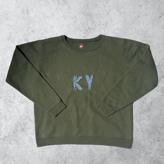 Green KY Crew | Size Small