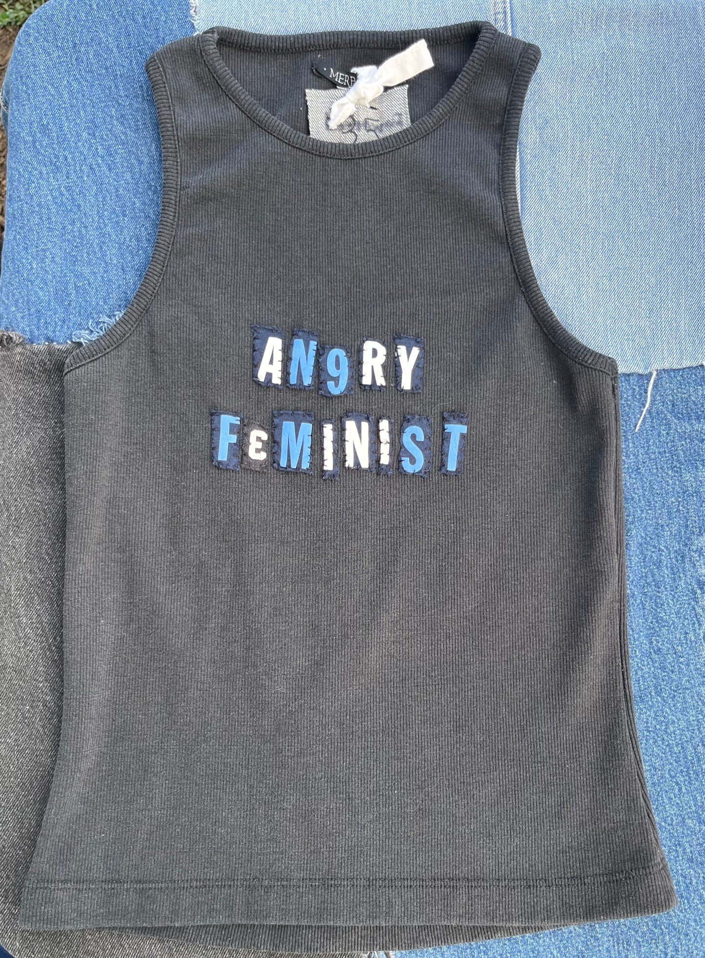 ANGRY FEMINIST TANK | Women's M/L