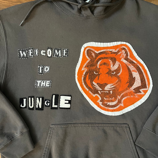 WELCOME TO THE JUNGLE Bengals Hoodie | L