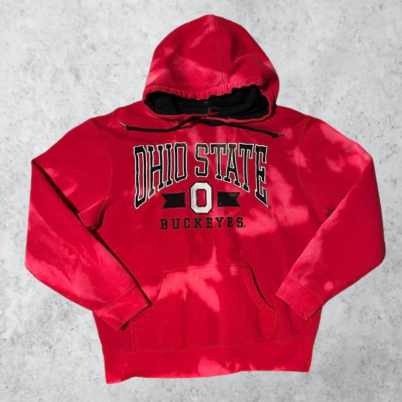 Bleached Ohio State Hoodie | M