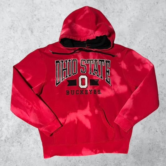 Bleached Ohio State Hoodie | M
