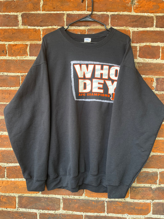 WHO DEY Crewneck | 2XL