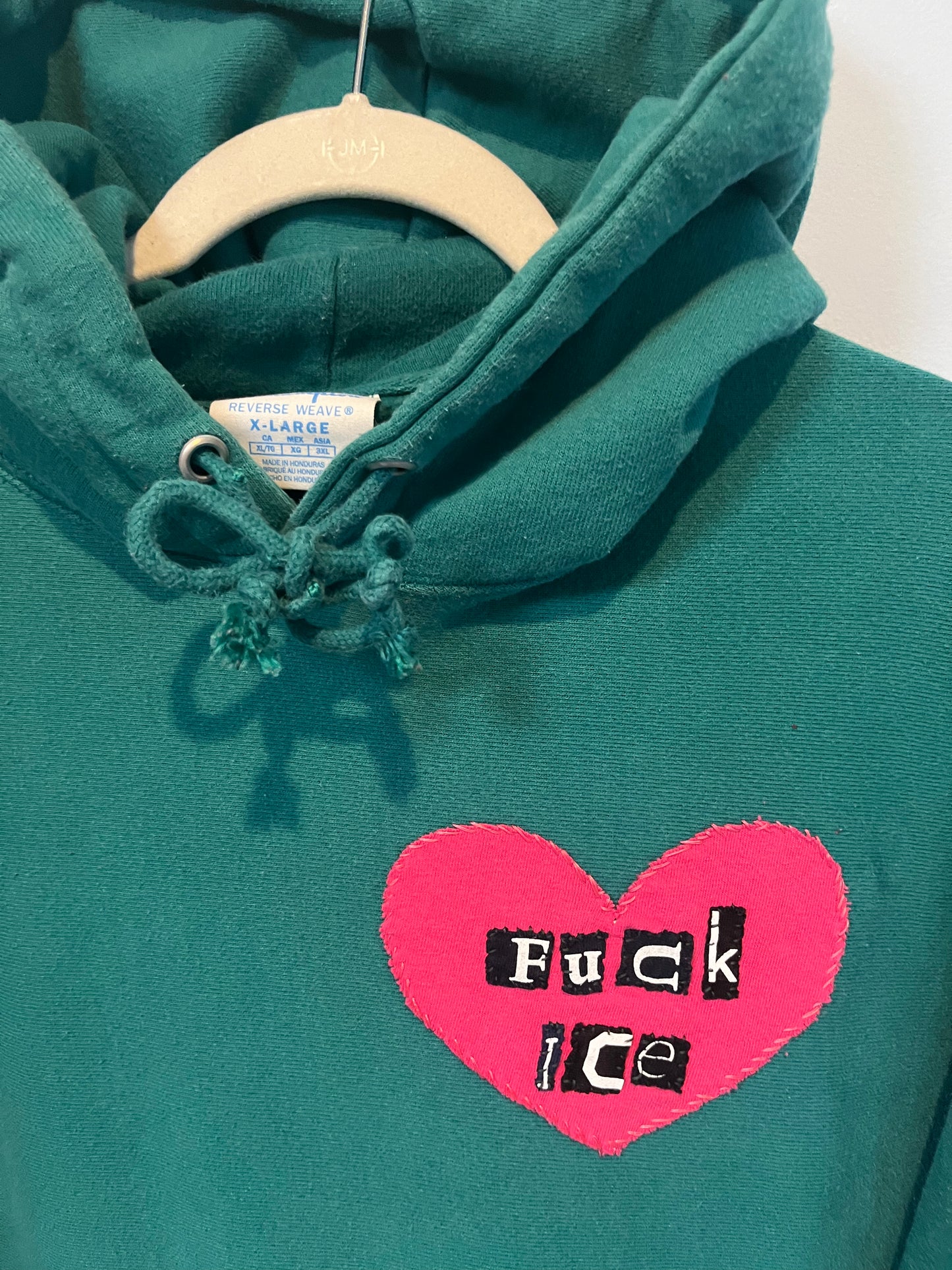 <3 F*CK ICE <3 Champion Hoodie | XL