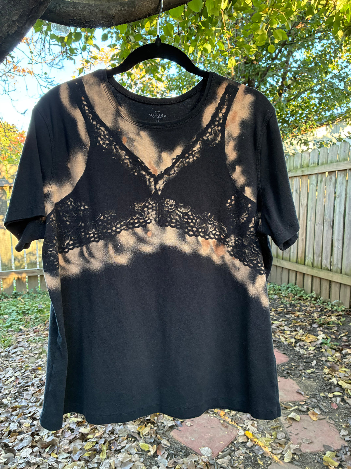 Lacey Bleached Tee | Women's XXL