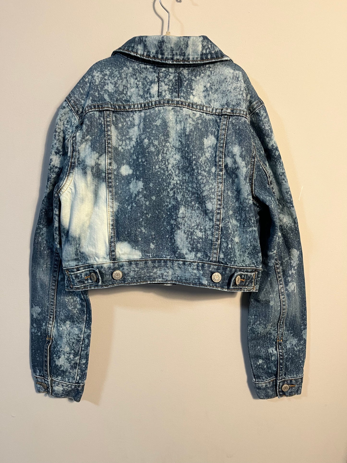 Bleached Denim Jacket | Youth Small